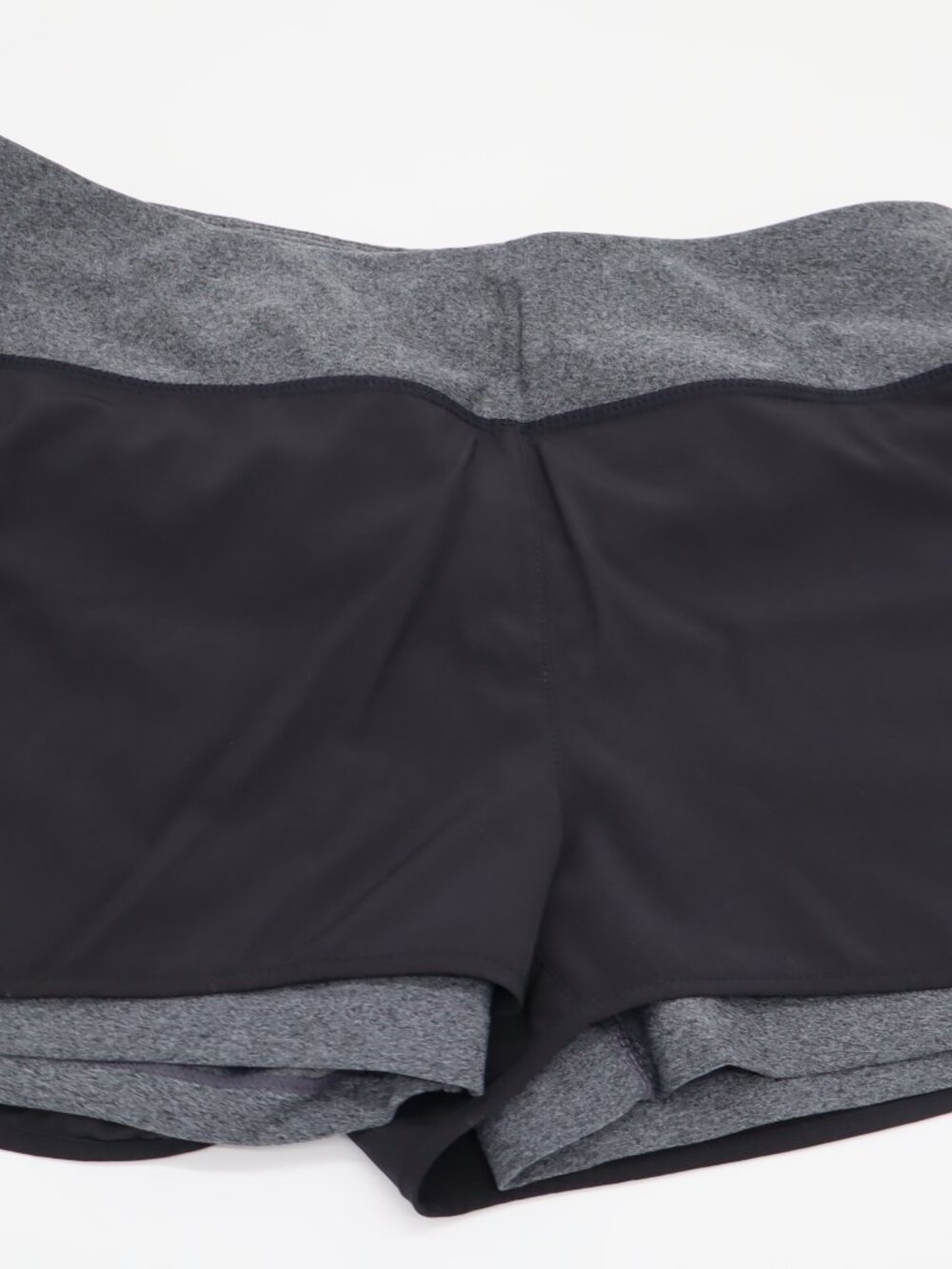 MPG brand, women's running/gym shorts with layered design Size Medium